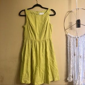 Jessica Simpson Eyelet Midi Dress with pockets NWT